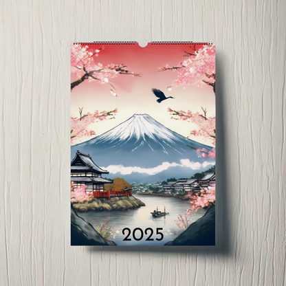 Ein Jahr in Japan – Der Aquarell-Kalender (Startdatum Februar)